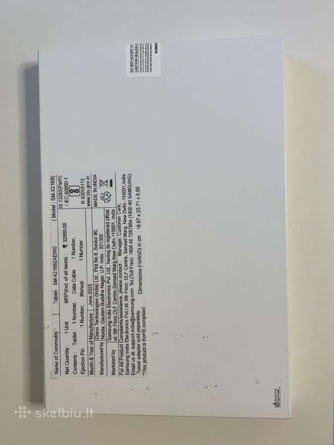 Samsung Galaxy Tab A9+ 5G planšetinis - nuotraukos Nr. 2