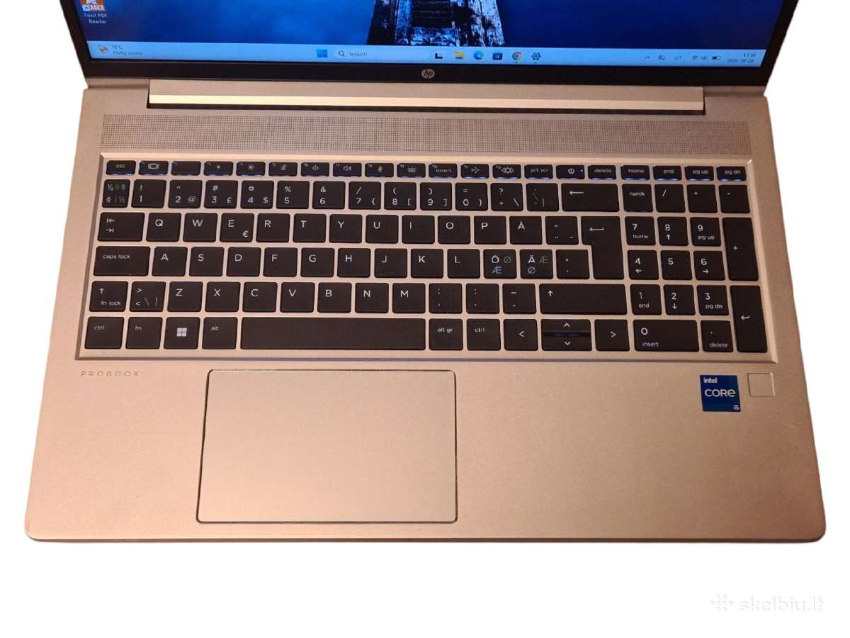 Hp Probook 650 G8 – i5-1135g7 / 16gb RAM /256gb - nuotraukos Nr. 7