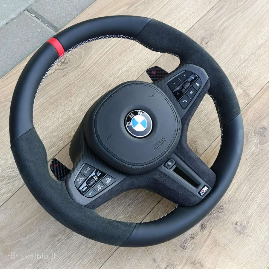 Naujas Bmw G30 G31 X5 X6 2017-2023 vairas Pilnas - nuotraukos Nr. 3