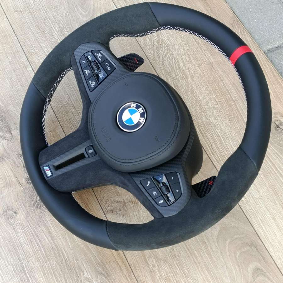 Naujas Bmw G30 G31 X5 X6 2017-2023 vairas Pilnas - nuotraukos Nr. 4