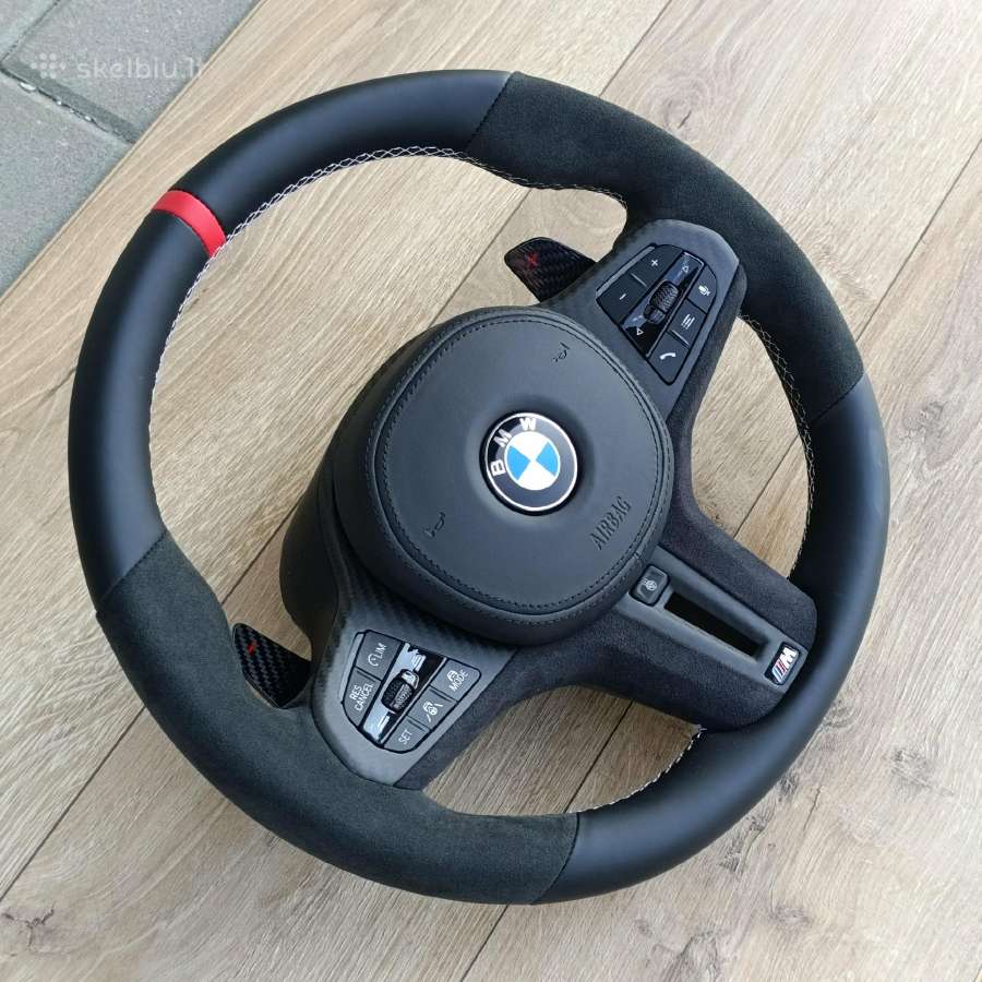 Naujas Bmw G30 G31 X5 X6 2017-2023 vairas Pilnas - nuotraukos Nr. 2