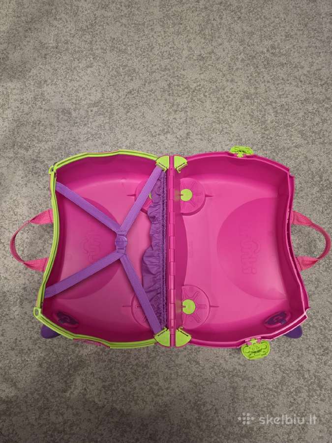 Vaikiškas lagaminas Trunki Trixie rožinis - nuotraukos Nr. 3