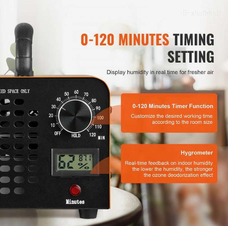 Ozono generatorius ozonatorius 12g ozone generator - nuotraukos Nr. 5