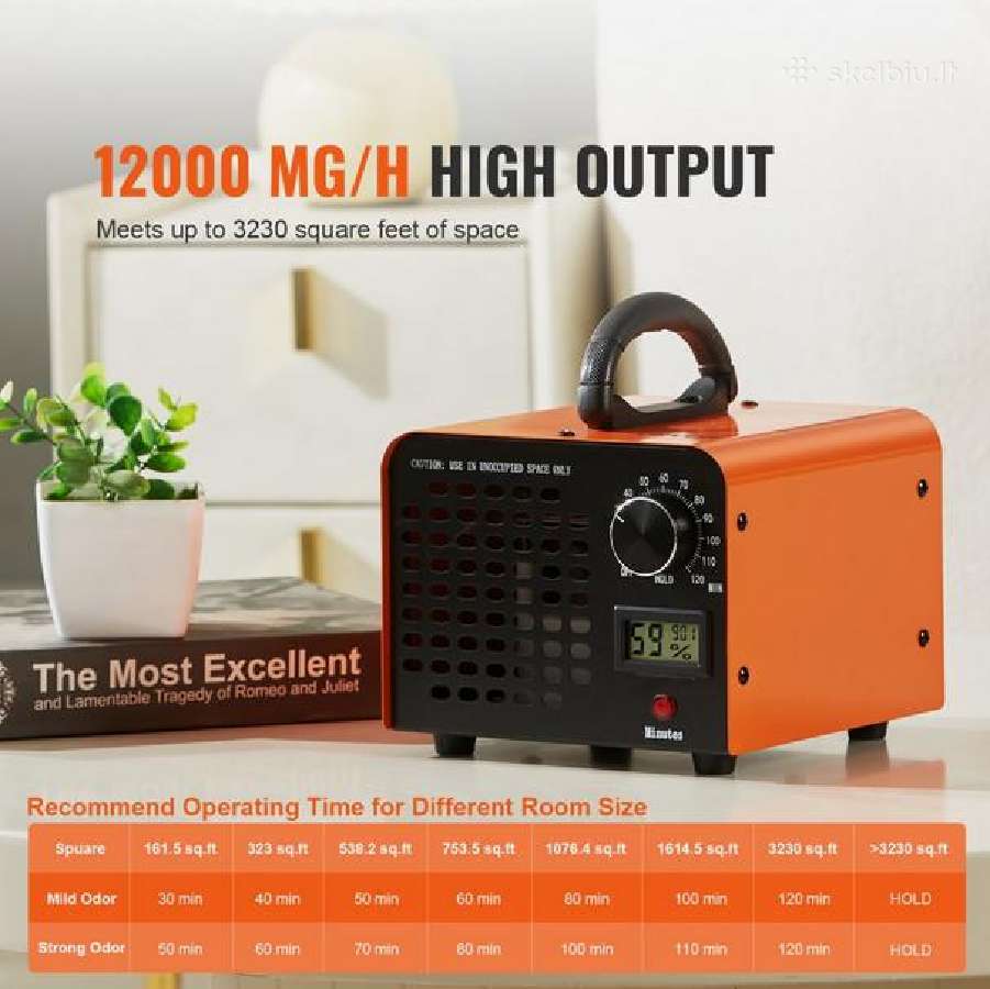 Ozono generatorius ozonatorius 12g ozone generator - nuotraukos Nr. 10