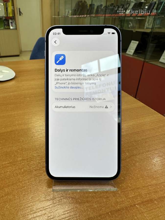 Apple iPhone 12 Mini 128 GB (Naudotas) - nuotraukos Nr. 3