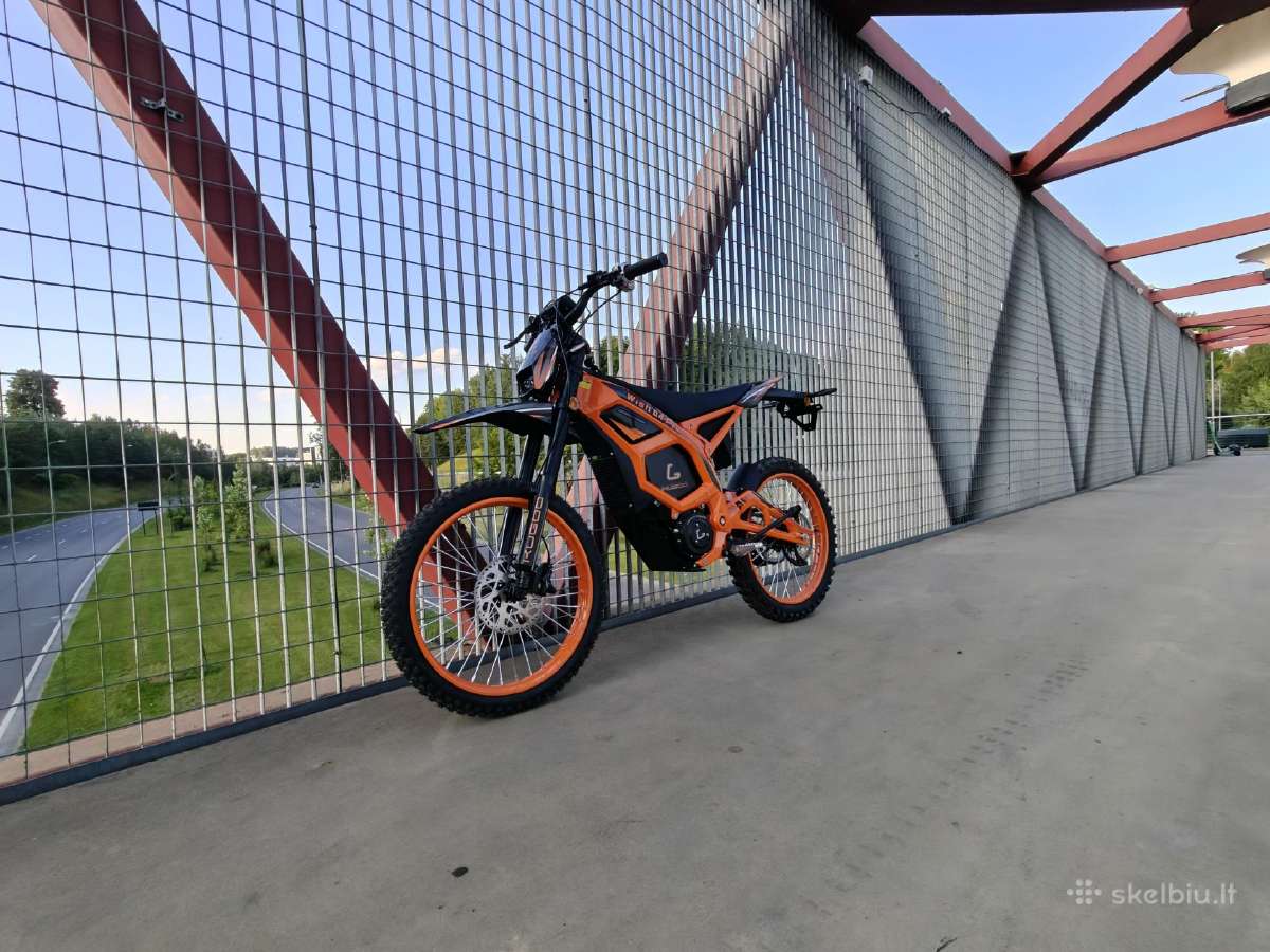 Kugoo wish 04pro elektrinis motociklas surron - nuotraukos Nr. 2