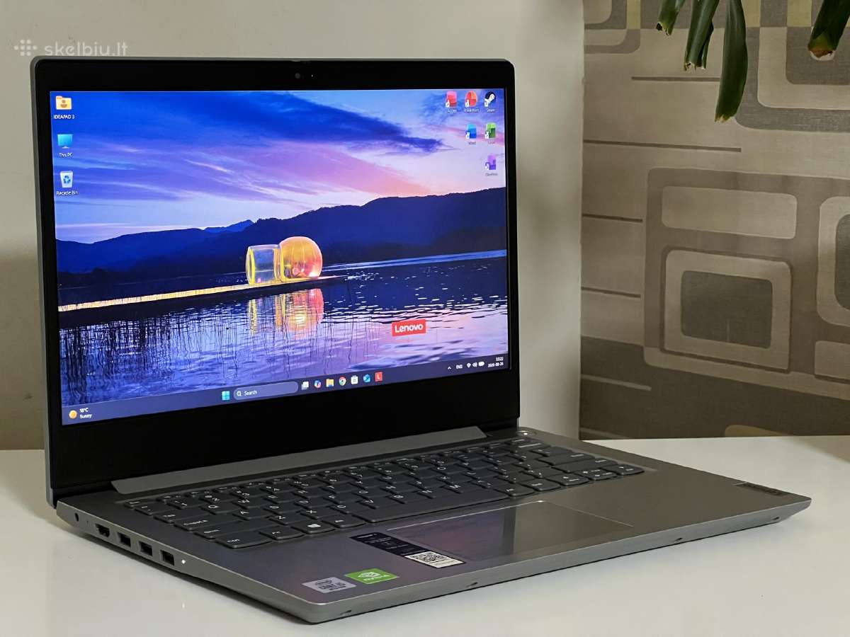 Parduodamas Ideapad 3 su I5-10k, Nvidia Mx 330. - nuotraukos Nr. 2