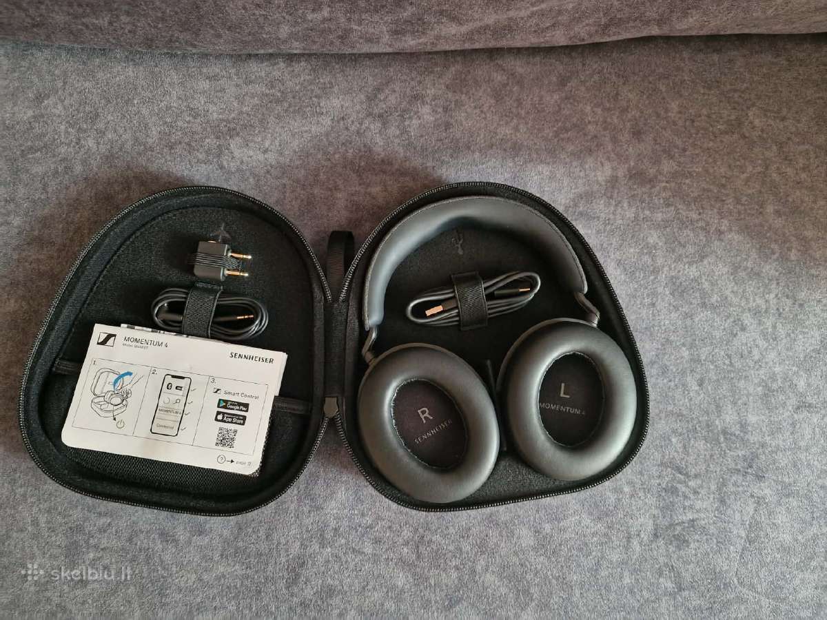 Sennheiser momentum 4 originalios - nuotraukos Nr. 2