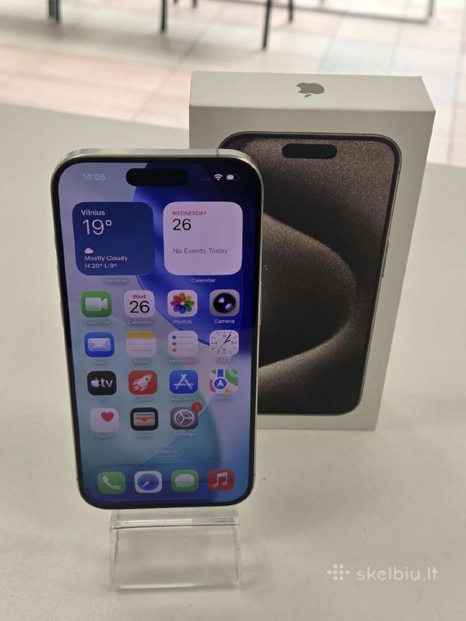 Apple iPhone 15 Pro 128gb - nuotraukos Nr. 2