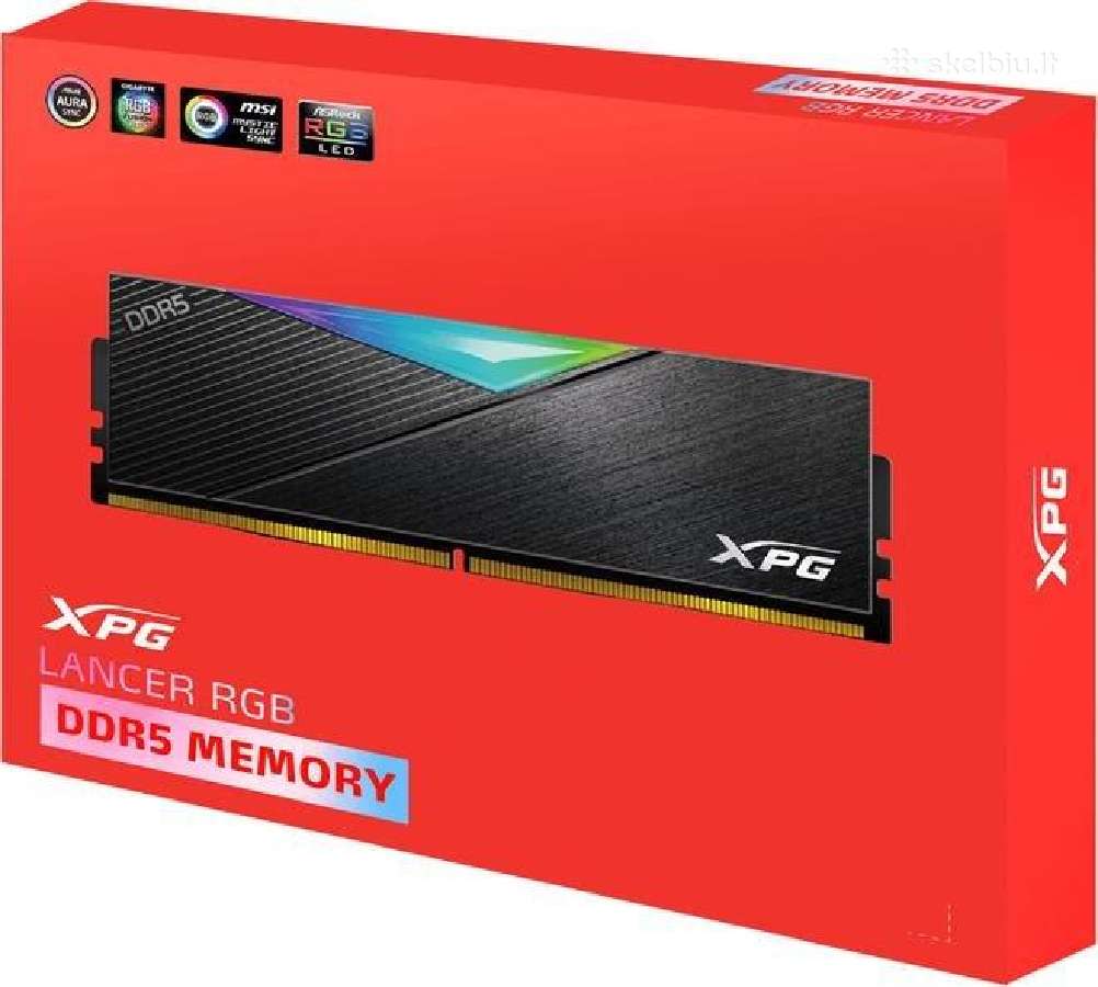 Xpg Lancer Rgb 32gb Ddr5 6000mhz Cl40 - nuotraukos Nr. 3