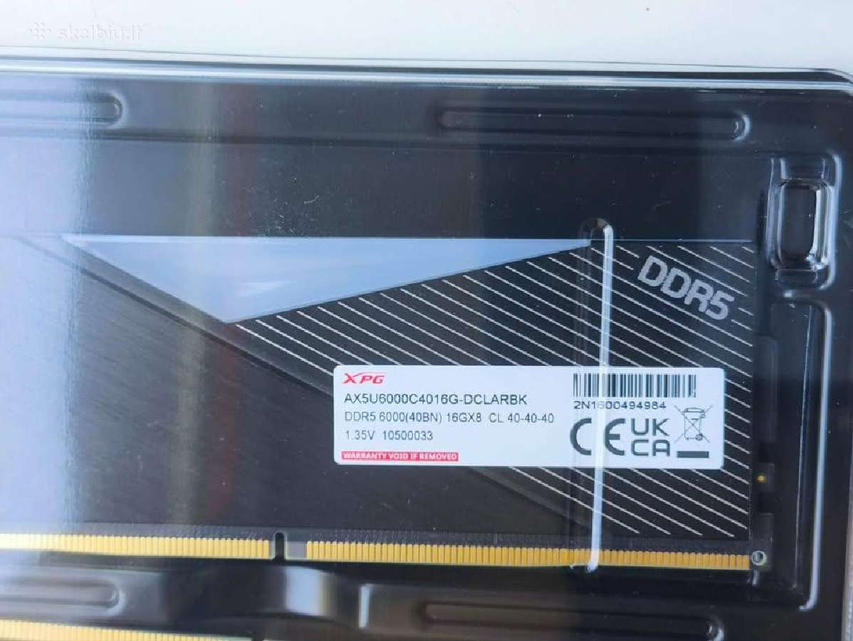 Xpg Lancer Rgb 32gb Ddr5 6000mhz Cl40 - nuotraukos Nr. 2