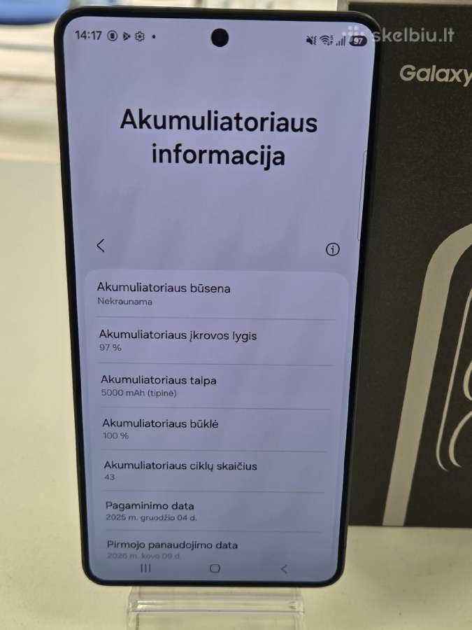 Samsung Galaxy S26 Ultra 512gb - nuotraukos Nr. 3