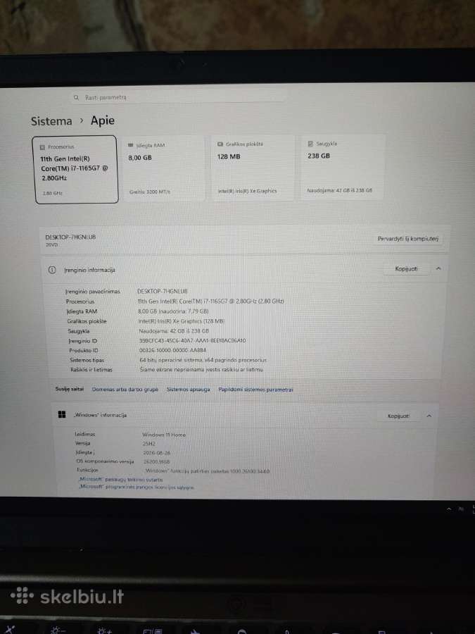 Lenovo thinkbook 14 g2 - nuotraukos Nr. 11