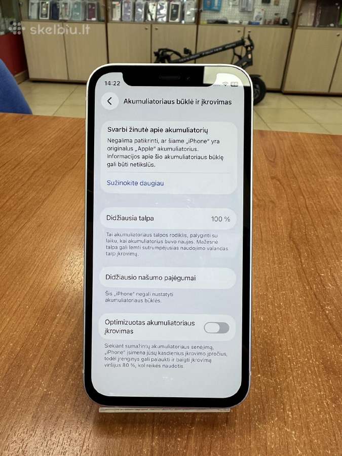 Apple iPhone 12 Mini 64 GB (Naudotas) - nuotraukos Nr. 4