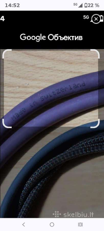 Laidas Rca-rca,oehlbach nf 214 lila type 1036 - nuotraukos Nr. 4