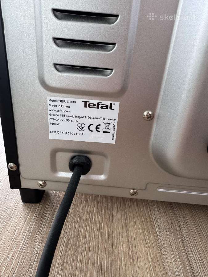 Tefal Optimo Of444834 mini elektrinė orkaitė - nuotraukos Nr. 2