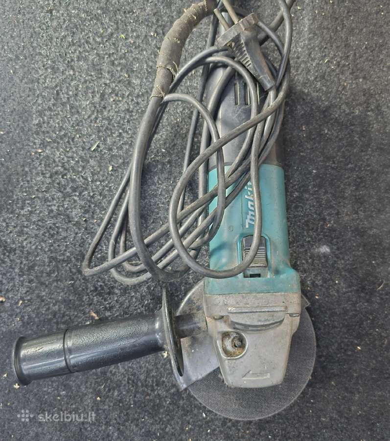 Kampinis šlifuoklis Makita 125 9558hn - nuotraukos Nr. 3