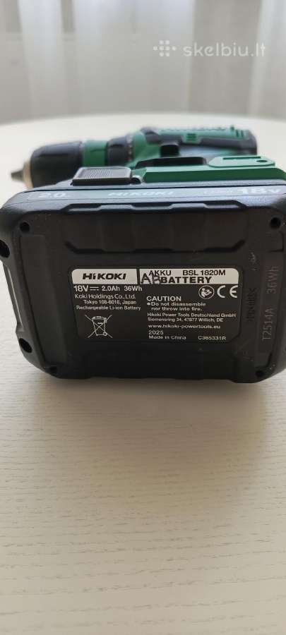 Hikoki DS 18ddq - nuotraukos Nr. 5