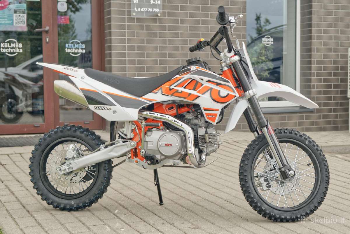 Krosinis motociklas Kayo Td110 Efi su įpurškimu ! - nuotraukos Nr. 2