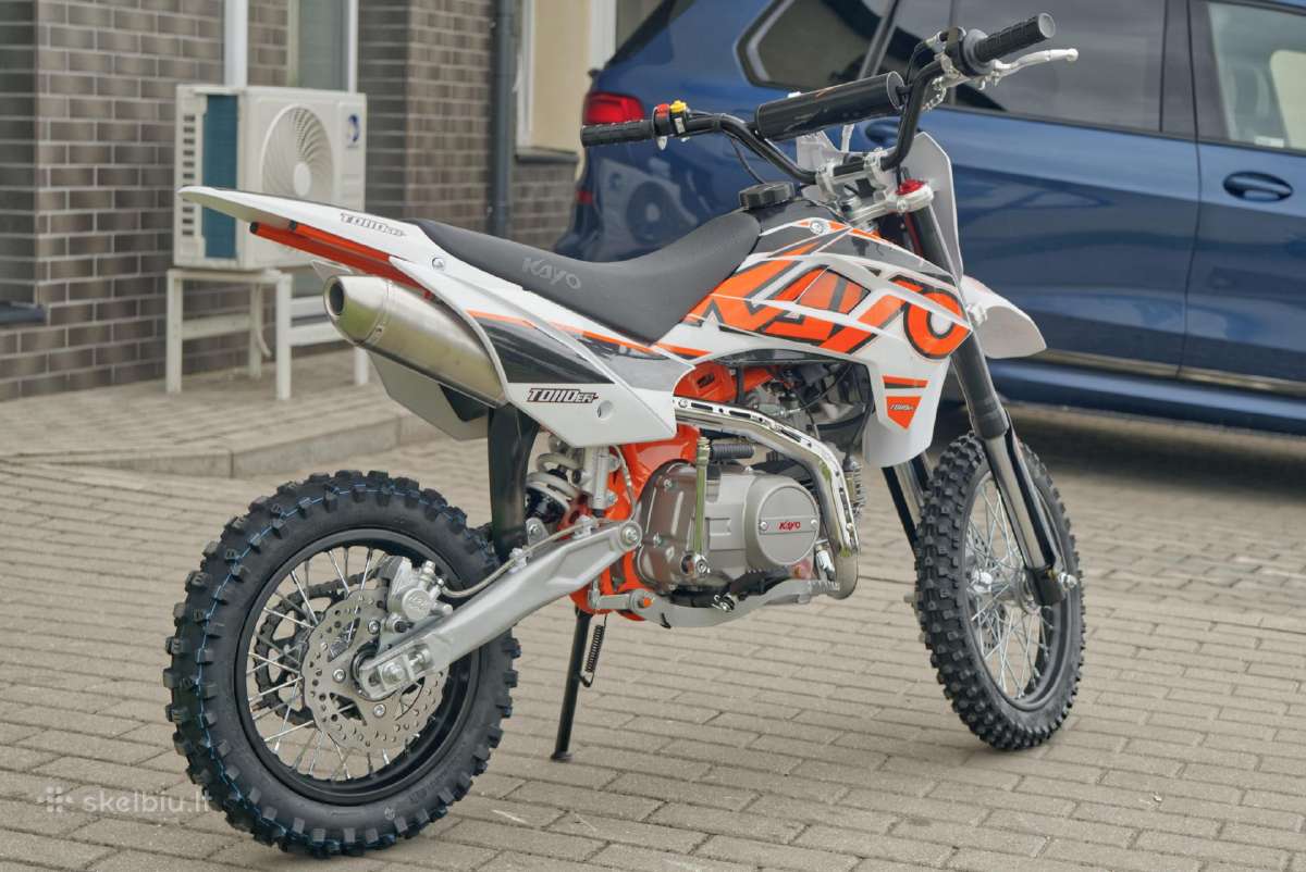 Krosinis motociklas Kayo Td110 Efi su įpurškimu ! - nuotraukos Nr. 3