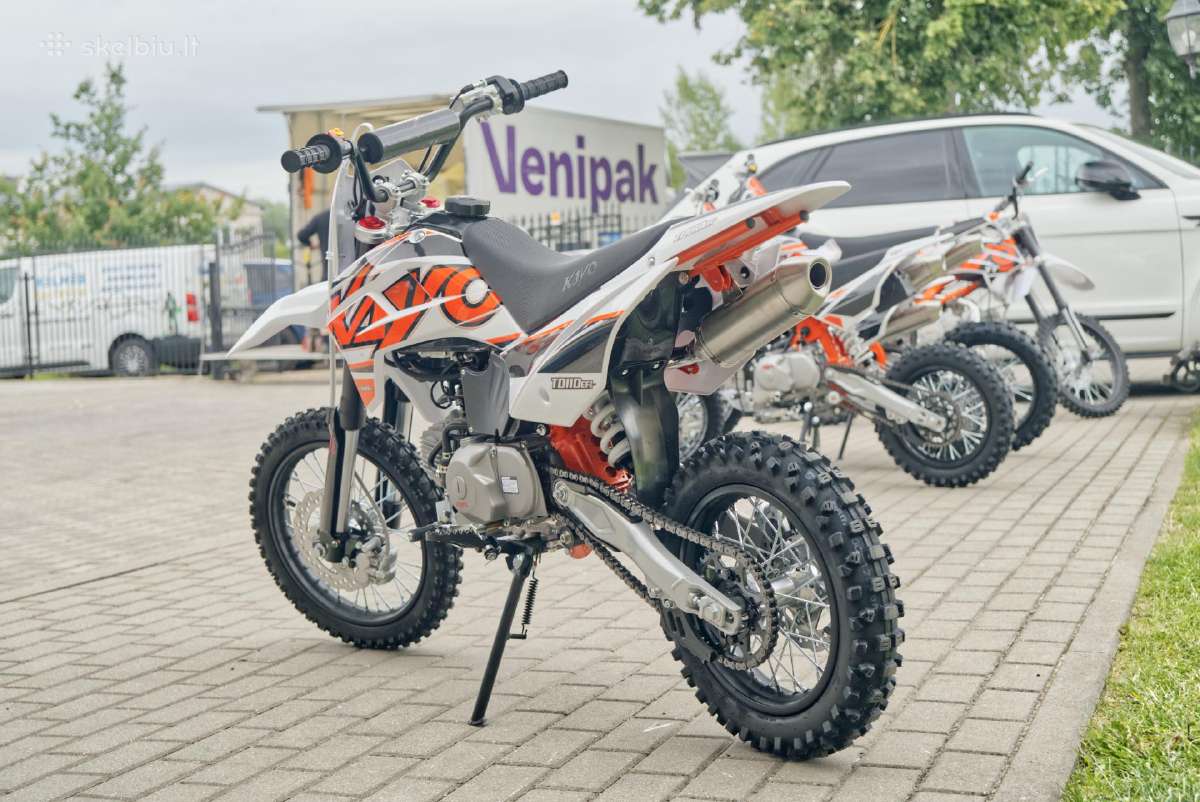 Krosinis motociklas Kayo Td110 Efi su įpurškimu ! - nuotraukos Nr. 4