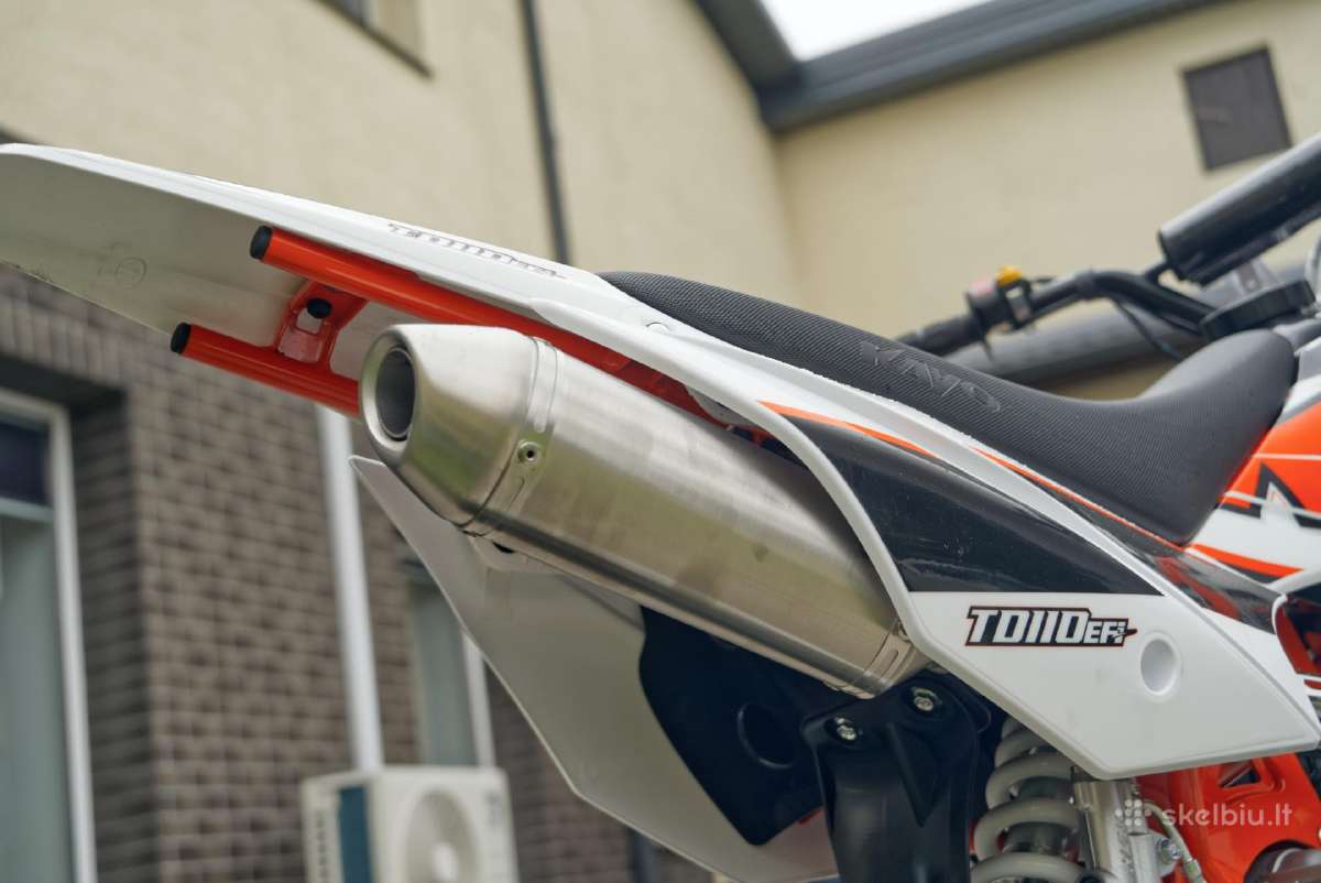 Krosinis motociklas Kayo Td110 Efi su įpurškimu ! - nuotraukos Nr. 16