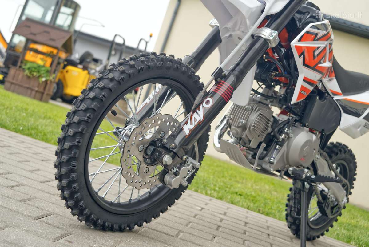 Krosinis motociklas Kayo Td110 Efi su įpurškimu ! - nuotraukos Nr. 17