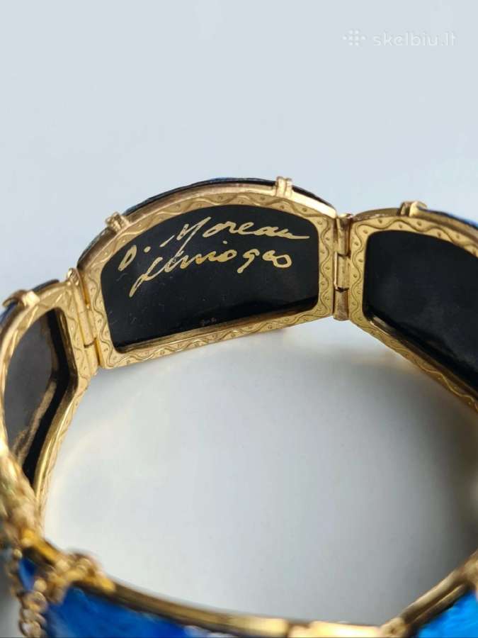 D.moreau Limoges Art Deco Apyranke - nuotraukos Nr. 6