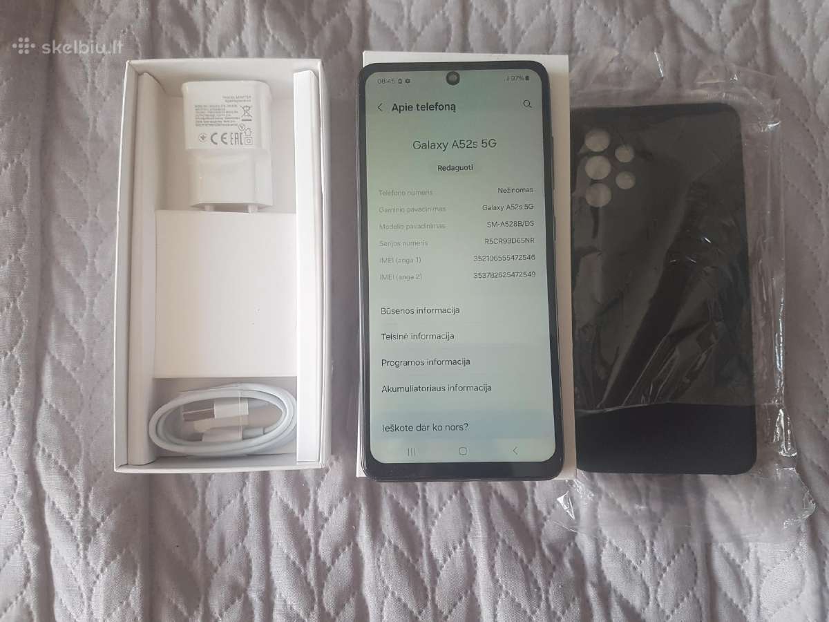 Samsung a52 5G 128gb - nuotraukos Nr. 4