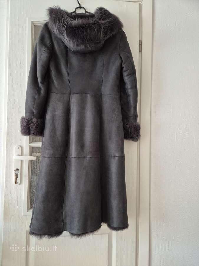 Bison ilgas moteriškas paltas - nuotraukos Nr. 2