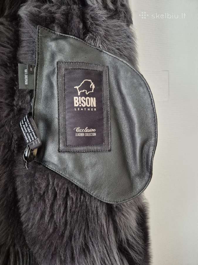 Bison ilgas moteriškas paltas - nuotraukos Nr. 3