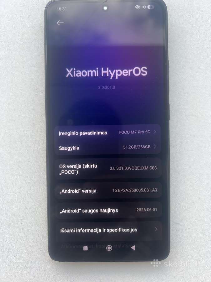 Poco M7 pro - nuotraukos Nr. 3