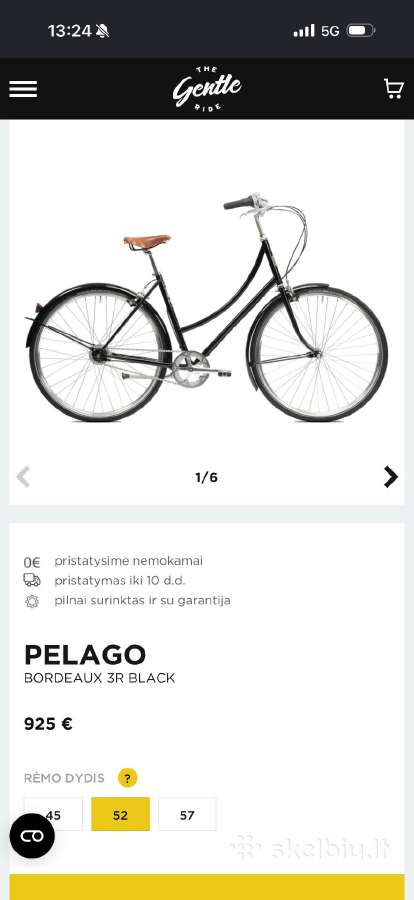 Pelago moteriškas miesto dviratis - nuotraukos Nr. 12