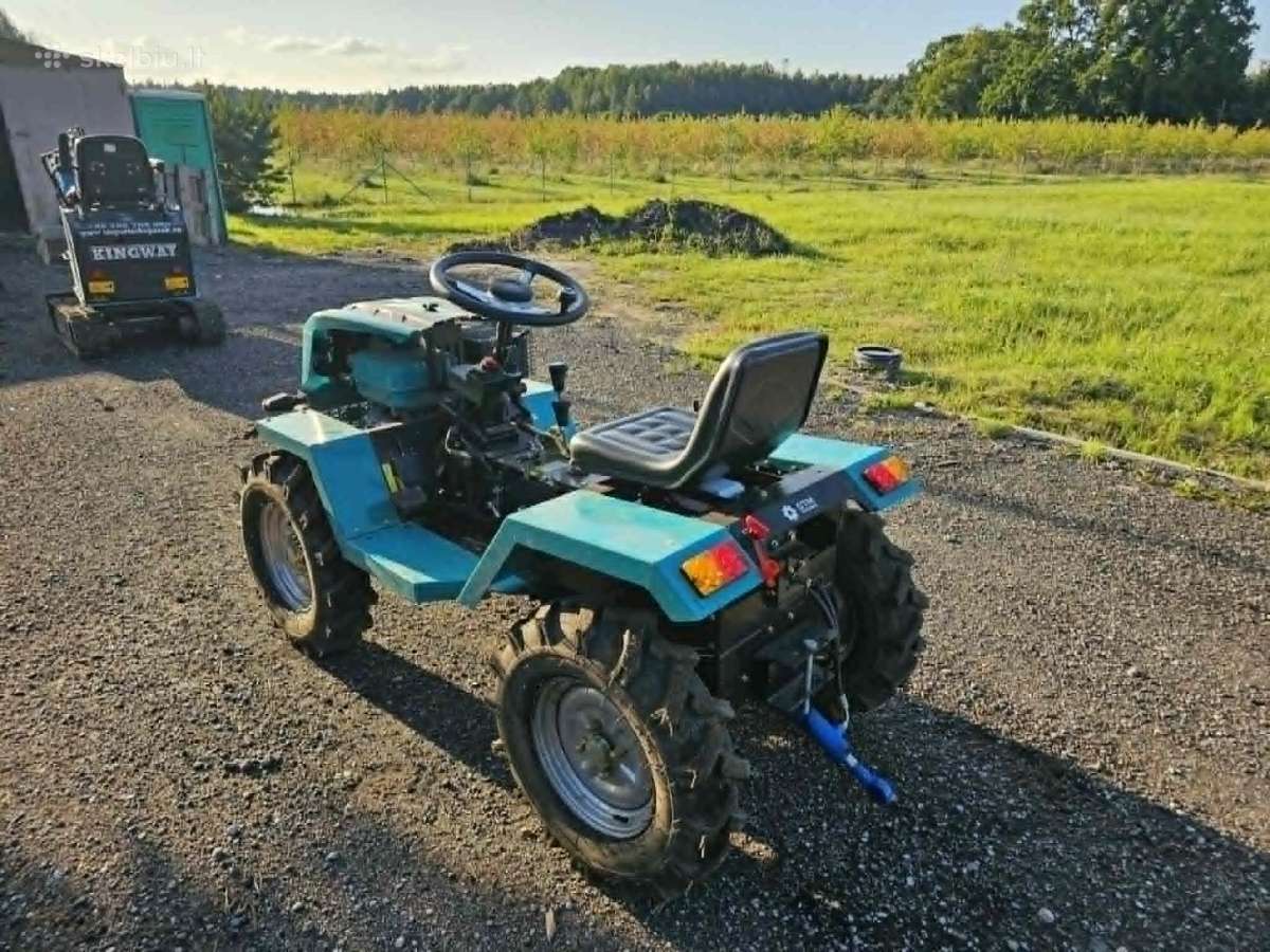 4x4 Mini traktorius Gtm 20hp Benzinas - nuotraukos Nr. 4