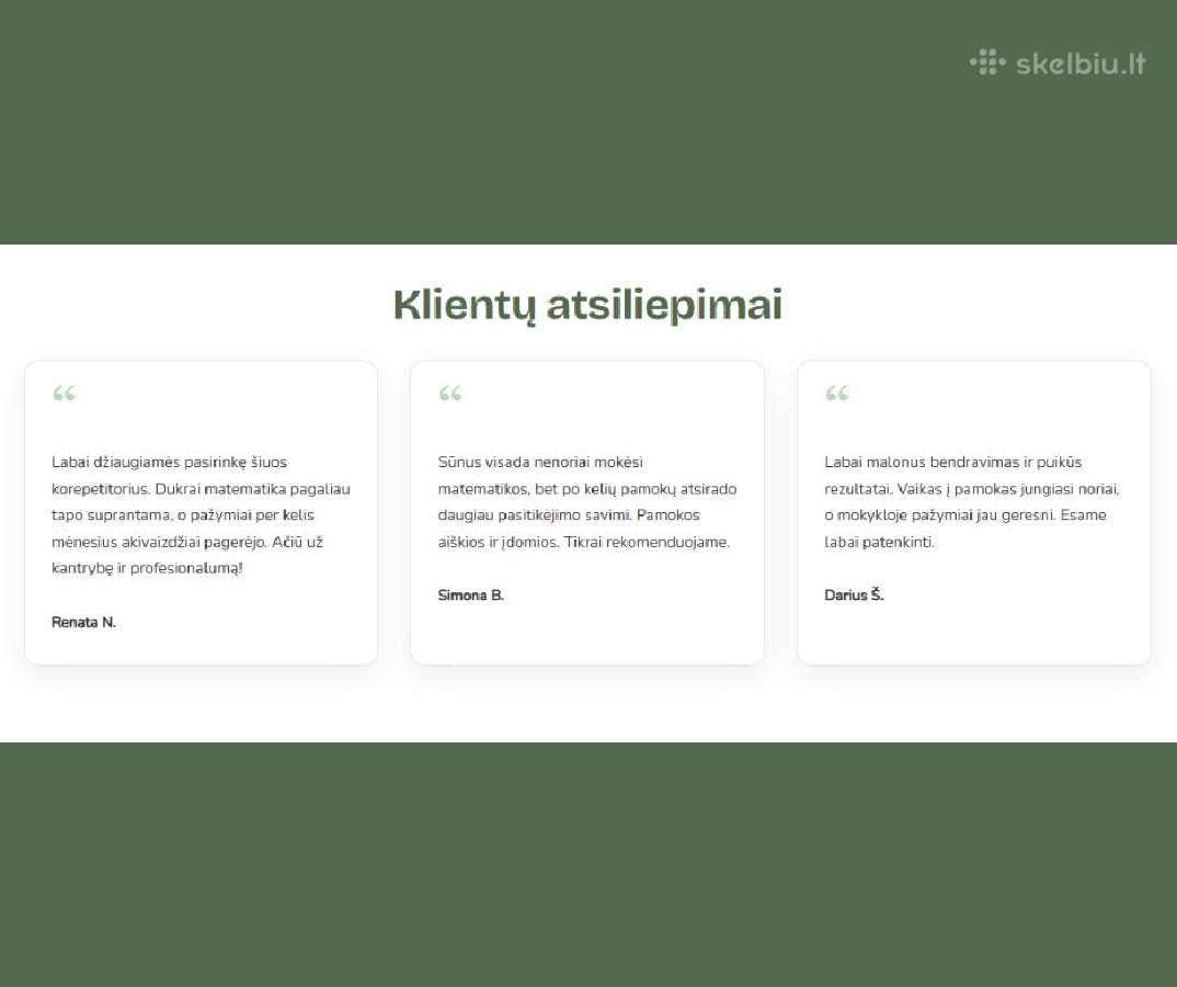 Atrinkti Korepetitoriai Už Geriausią Kainą! - nuotraukos Nr. 5