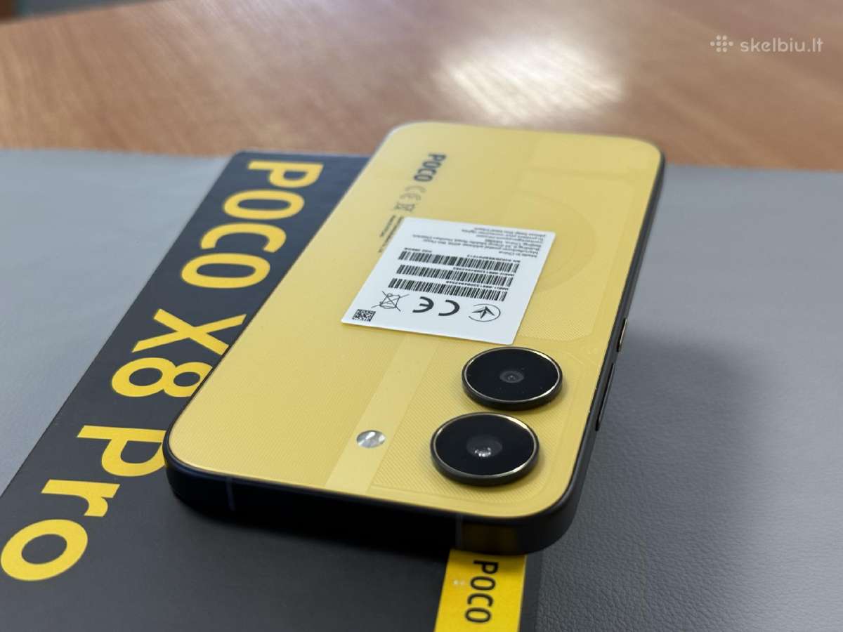 Poco X8 Pro 256gb naujas - nuotraukos Nr. 4