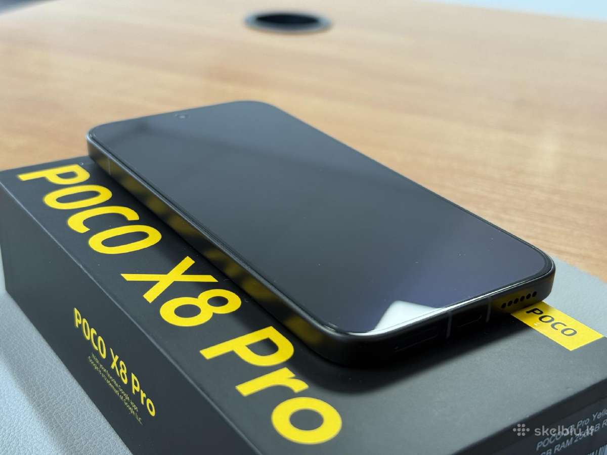 Poco X8 Pro 256gb naujas - nuotraukos Nr. 5