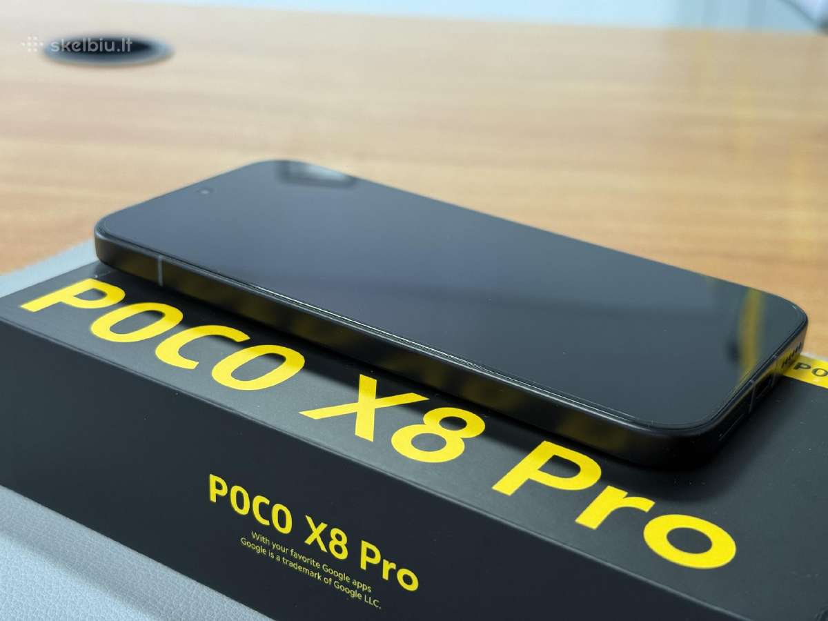 Poco X8 Pro 256gb naujas - nuotraukos Nr. 6