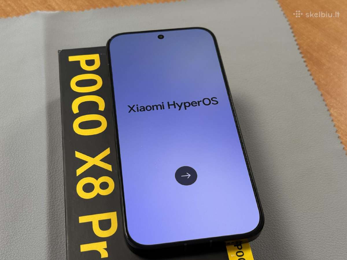 Poco X8 Pro 256gb naujas - nuotraukos Nr. 7