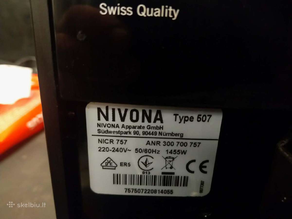Kavos aparatas Nivona - nuotraukos Nr. 2