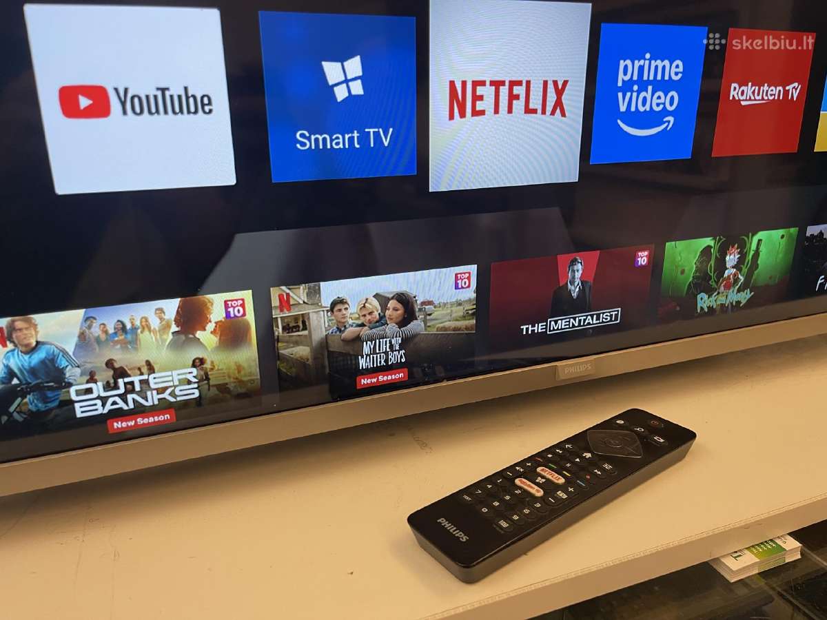 109cm 4k Uhd Smart Philips su garantija - nuotraukos Nr. 2