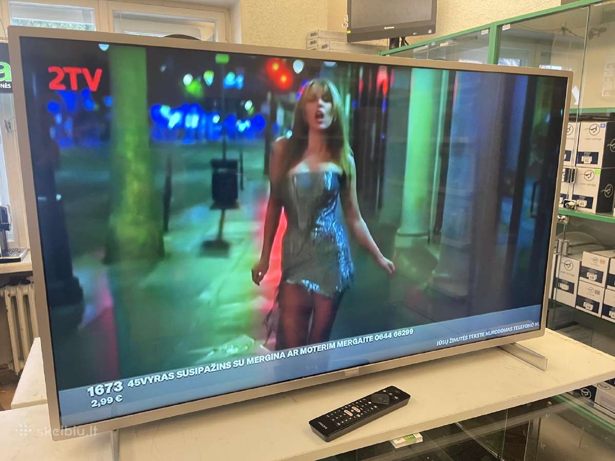 109cm 4k Uhd Smart Philips su garantija - nuotraukos Nr. 4