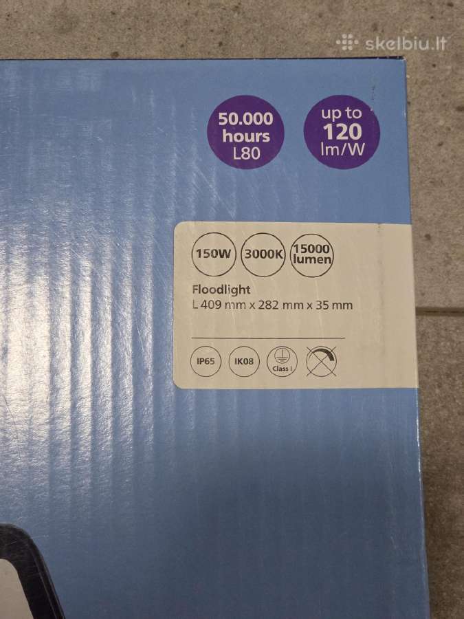 Naujas LED prožektorius Philips 150w - nuotraukos Nr. 2