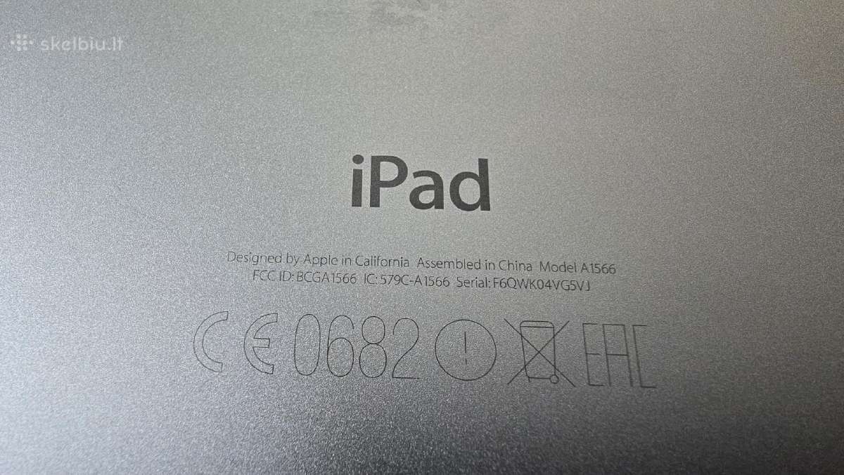 Apple iPad air 2 - nuotraukos Nr. 3