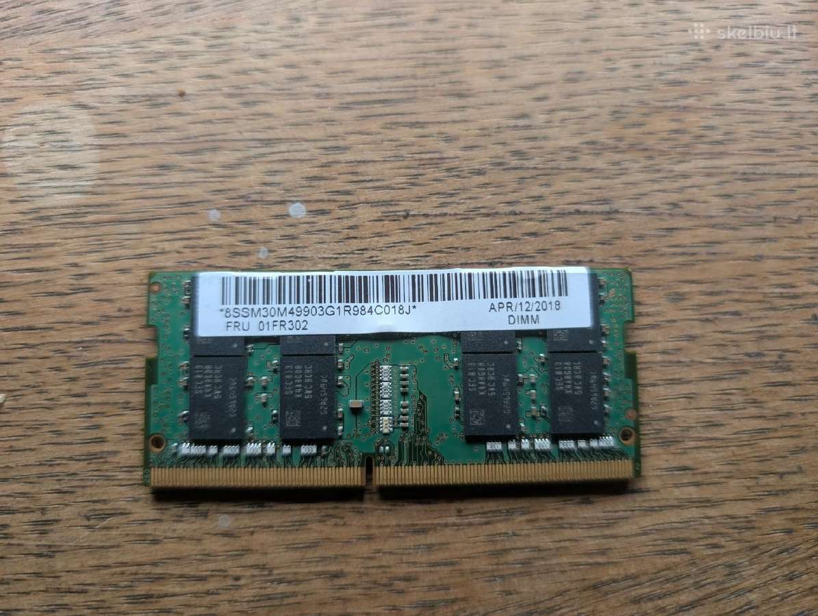 RAM Ddr4 16gb Pc4-2400 - Samsung - nuotraukos Nr. 2