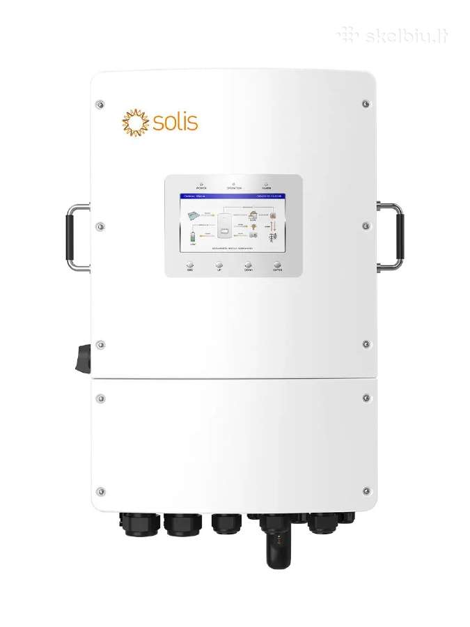 Solis S6 15kw + 16kwh baterija Solisstorage - nuotraukos Nr. 3