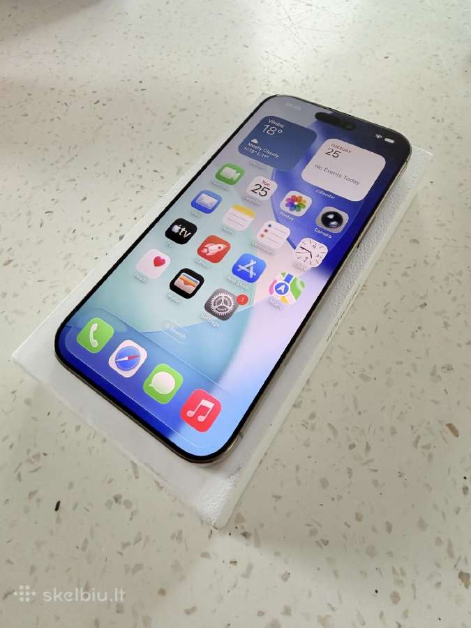 iPhone 16 Pro Max 256gb Gold - nuotraukos Nr. 3
