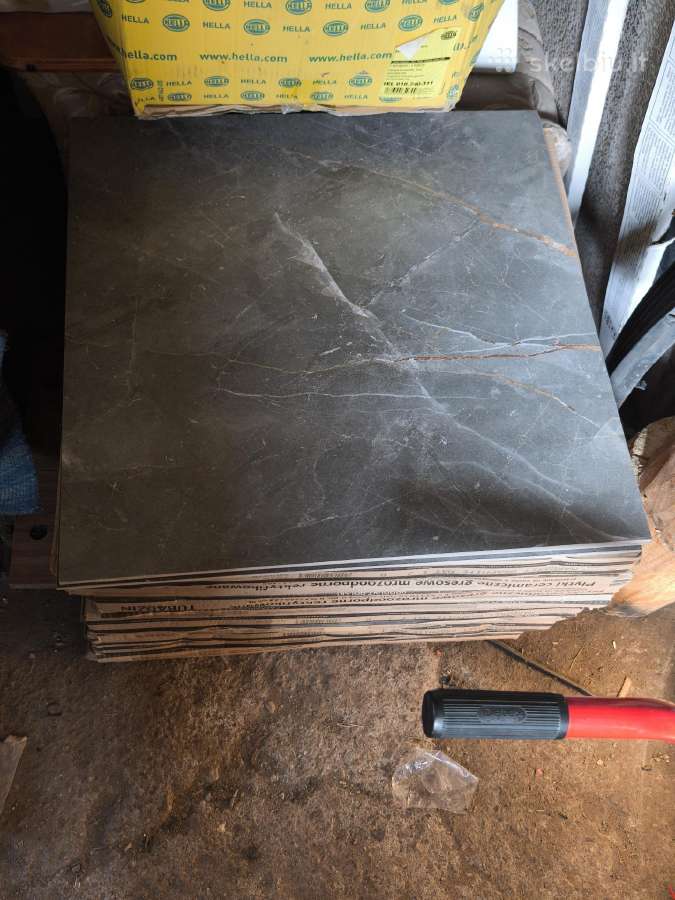 Akmens masės 60x60 plytelės - nuotraukos Nr. 2