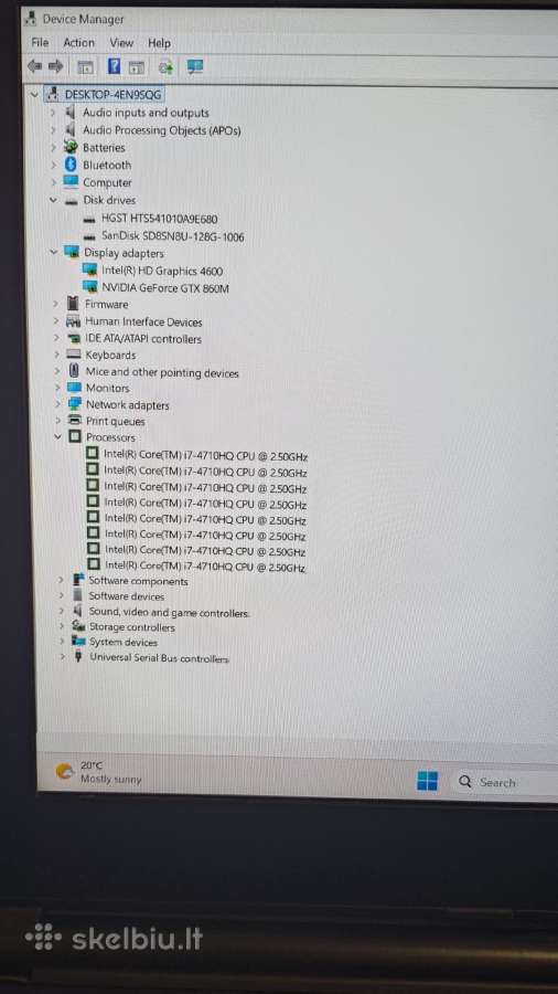 Msi Gs60 2pc Ghost, 15.6"fhd - nuotraukos Nr. 3