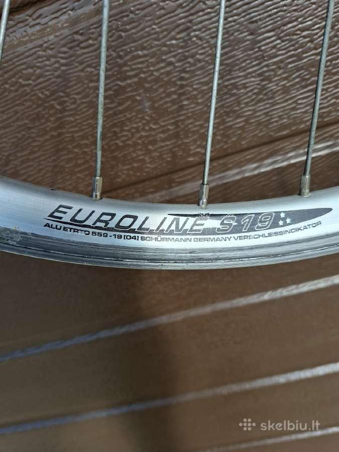 Dviračio Euroline ratlankiai 26'' - nuotraukos Nr. 4